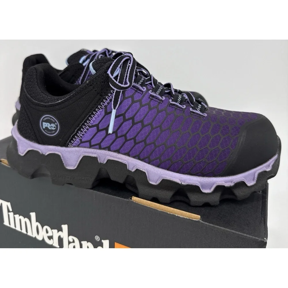 Timberland PRO Powertrain Sport SD35 Alloy Safety Toe Work Shoes Women's 7.5